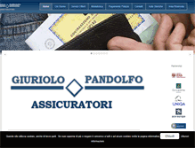 Tablet Screenshot of giurioloepandolfo.com